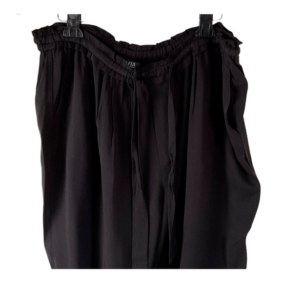 A.N.A. Women's Black Rayon Pants Size XXL Elastic Waist - Picture 11 of 12
